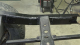 Close-up of Rust Buster Rear Frame Repair Kit For 1996-2002 Toyota 4Runner RB8410 installed to the frame rail