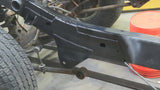 Rust Buster Mid-Rear Frame Repair Kit For 1996-2002 Toyota 4Runner RB8412 installed to the frame rail