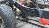 Side view of Rust Buster Mid-Rear Frame Repair Kit For 1996-2002 Toyota 4Runner RB8412 installed to the frame rail