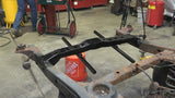 Rust Buster Spare Tire Carrier Crossmember For 1996-2002 Toyota 4Runner RB8415 installed to the frame, as seen from the right side of the vehicle