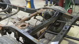 Rust Buster Track Bar Crossmember For 1996-2002 Toyota 4Runner RB8416 installed to the frame