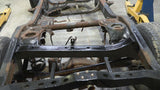 Rust Buster Track Bar Crossmember For 1996-2002 Toyota 4Runner RB8416 installed to the frame, as seen from the rear of the vehicle