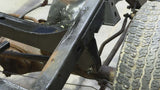 Close-up shot of the welding on Rust Buster Track Bar Crossmember For 1996-2002 Toyota 4Runner RB8416 installed to the frame