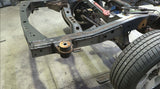 Additional angle of Rust Buster Rear Frame Repair Kit For 2003-2009 Toyota 4Runner RB8419 installed to the frame rail