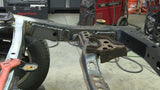Rust Buster Rear Frame Repair Kit For 2003-2009 Toyota 4Runner RB8419 installed to the frame rail as seen from the opposite side of the vehicle