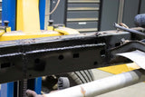 Opposing side view of Rust Buster Center Frame Repair Kit For 2003-2009 Toyota 4Runner RB8422 installed to the frame rail