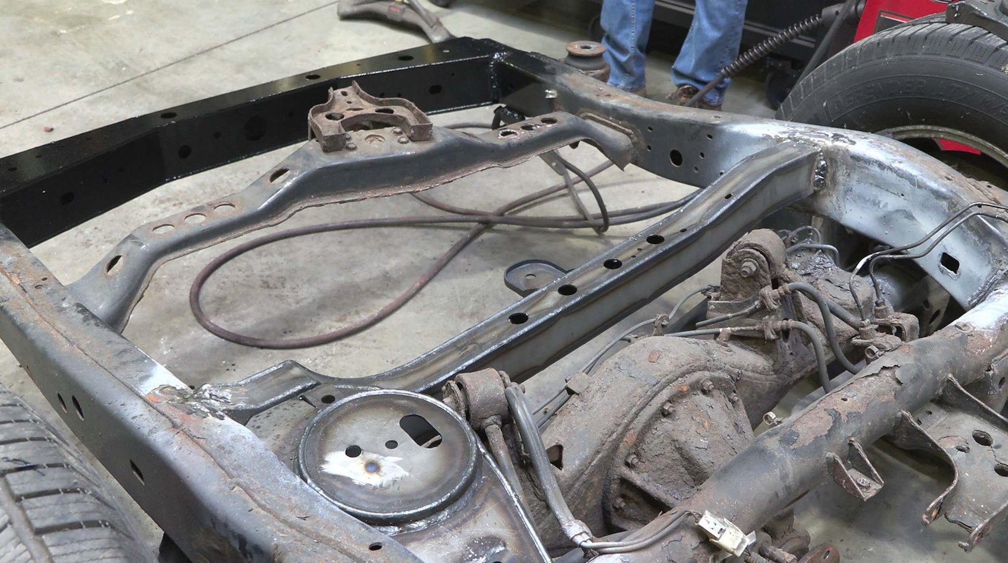 Rust Buster Rear Track Bar Crossmember For 2003-2014 4Runner/FJ Cruise