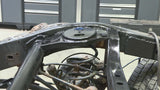 Left side Rust Buster Rear Upper Coil Spring Bucket For FJ Cruiser/ 4Runner RB8426 installed to the frame rail