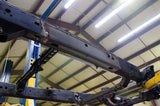 Bottom View Installed - Rust Buster Center Frame Repair Kit For 2001-2007 Toyota Sequoia RB8437