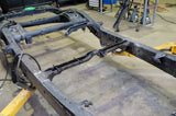 Installed Wide View - Rust Buster Front Fuel Tank Crossmember For 2001-2004 Toyota Sequoia RB8446