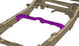 Diagram Image - Rust Buster Front Fuel Tank Crossmember For 2001-2004 Toyota Sequoia RB8446