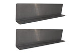 Rust Buster Universal Frame Repair Plate Kit 1/8" Steel L-Channel 18" Long 4" x 2" (2 or 4 Pack)