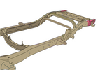 Rust Buster Rear Frame Repair Kit For 1997-2004 Dodge Dakota RB7701
