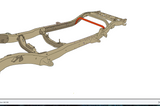 Rust Buster Front Fuel Tank Crossmember For 1997-2004 Dodge Dakota RB7711