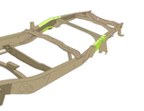Rust Buster Leaf Spring Frame Repair Kit For 1997-2003 Ford F-150 RB7003