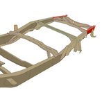Rust Buster Rear Frame Repair Kit For 1997-2003 Ford F-150 RB7001