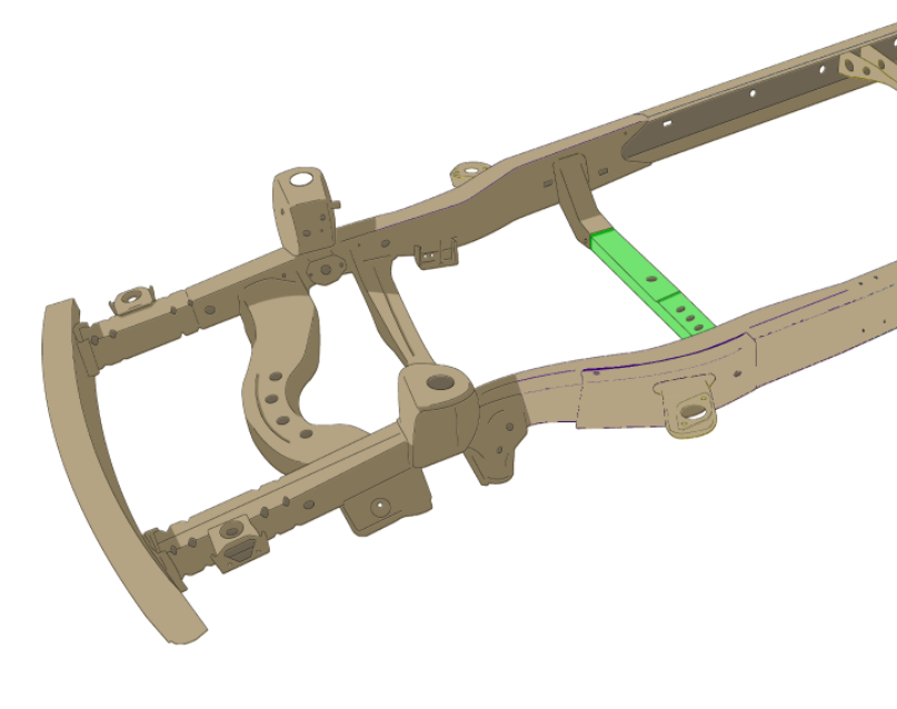 Rust Buster Transmission Crossmember For 2000-2006 Toyota Tundra RB860