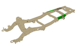 Rust Buster Center Frame Section For 1999-2016 Ford F-Series Super Duty RB8015