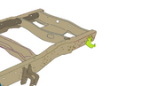 Rust Buster Rear Leaf Spring Shackle for 1999-2007 Ford F Series Super Duty RB800003