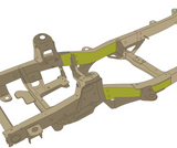 Rust Buster Front Frame Repair Kit For 2002-2009 GM SUV's RB7528