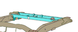 Rust Buster Spare Tire Crossmember For 2003-2012 Dodge Ram 2500/3500 RB7910