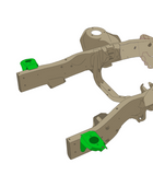Rust Buster Core Support Mount For 2003-2012 Dodge Ram 3500 RB7931