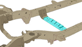 Rust Buster Transmission Crossmember For 2003-2009 Dodge Ram 2500/3500 RB7907