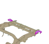 Rust Buster Rear Leaf Spring Hanger For 2003-2012 Dodge Ram 3500 RB7923
