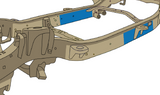 Rust Buster Mid Frame Repair Kit For 2009-2014 Ford F-150 RB7032