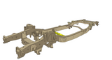Rust Buster Transmission Crossmember For 2009-2014 Ford F-150 RB7026