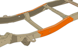 Rust Buster Mid Frame Repair Kit For 1987-1991 Ford F-150 RB7061
