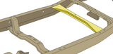 Rust Buster Center Frame Crossmember For 1980-1996 Ford F-150 RB7055