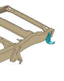 Rust Buster Rear Leaf Spring Hanger For 1986-1996 Ford F-150 RWD RB700048