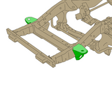 Rust Buster Core Support Mount for 1997-2004 Nissan Frontier RB8309