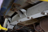 Side view of Rust Buster Center Frame Repair Kit For 1997-2006 Jeep Wrangler RB3061/RB3063 installed to the frame rail