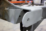 Side view of Rust Buster Control Arm Mount For 1997-2006 Jeep Wrangler RB4021 installed to the frame