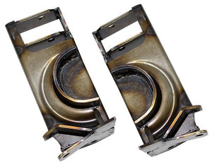 Pair of Rust Buster Front Coil Spring Buckets For 1984-2006 Jeep Wrangler RB4059
