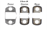 2 Door Body Mount Kit fits 2007-18 JK Wrangler