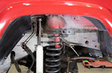 One of Rust Buster Front Unibody Stiffeners For 1984-2001 Jeep Cherokee RB6060 installed to the frame rail