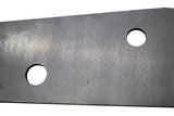 Close-up shot of the holes on Rust Buster Over Axle Frame Stiffeners For 1995-2004 Toyota Tacoma RB7100