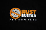Black Rust Buster Crew T-Shirt